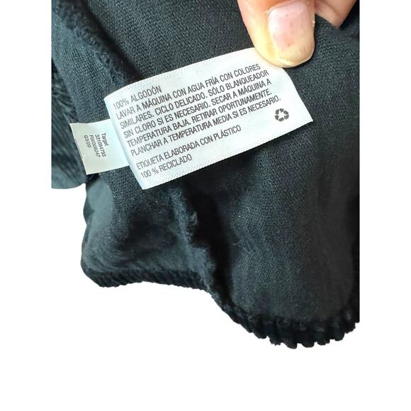 Wild Fable Kids Corduroy Overall Dress Black Pinafore Small Adjustable Straps - Picture 7 of 9